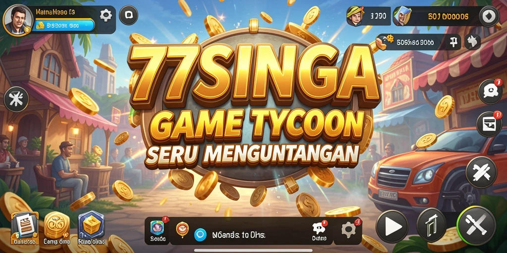 Tampilkan gameplay seru 77SINGA dengan grafis menarik.