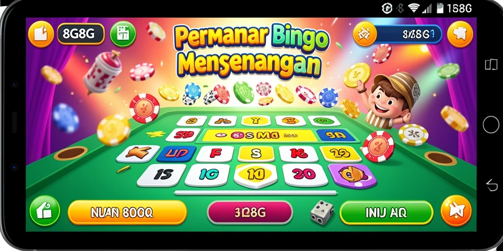 Gameplay menarik dari aplikasi Bingo 8G8G.