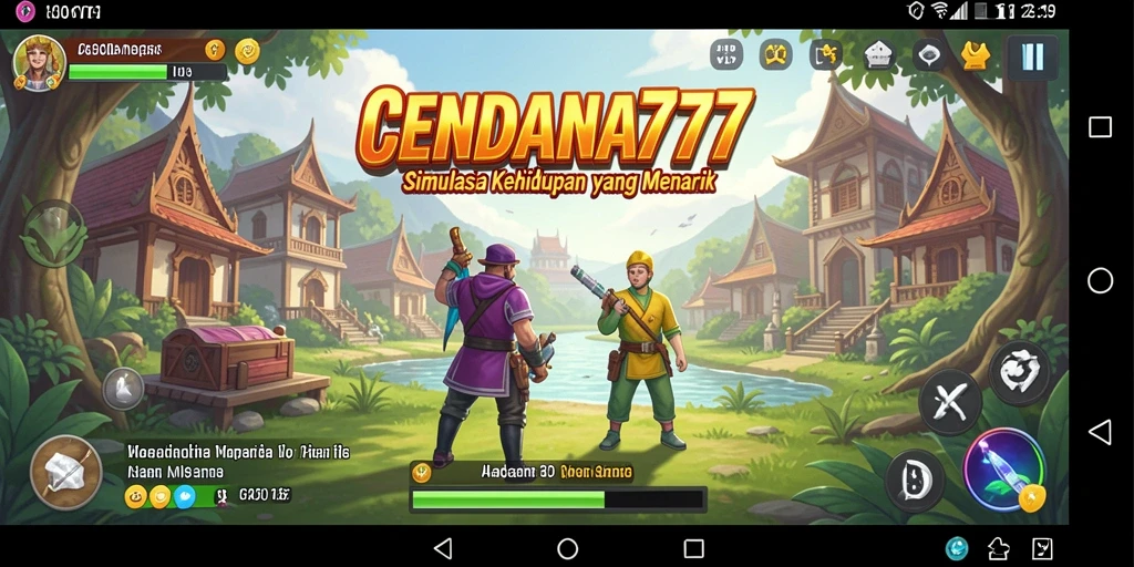 Tampilan gameplay CENDANA777 yang menarik dan interaktif.