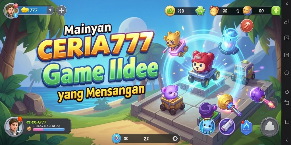Tampilan gameplay CERIA777 dengan elemen Idle yang menarik.