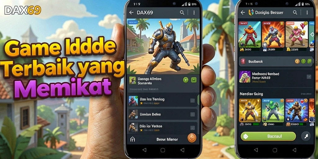Tangkapan layar DAX69 menunjukkan gameplay Idle yang menarik dan memikat.