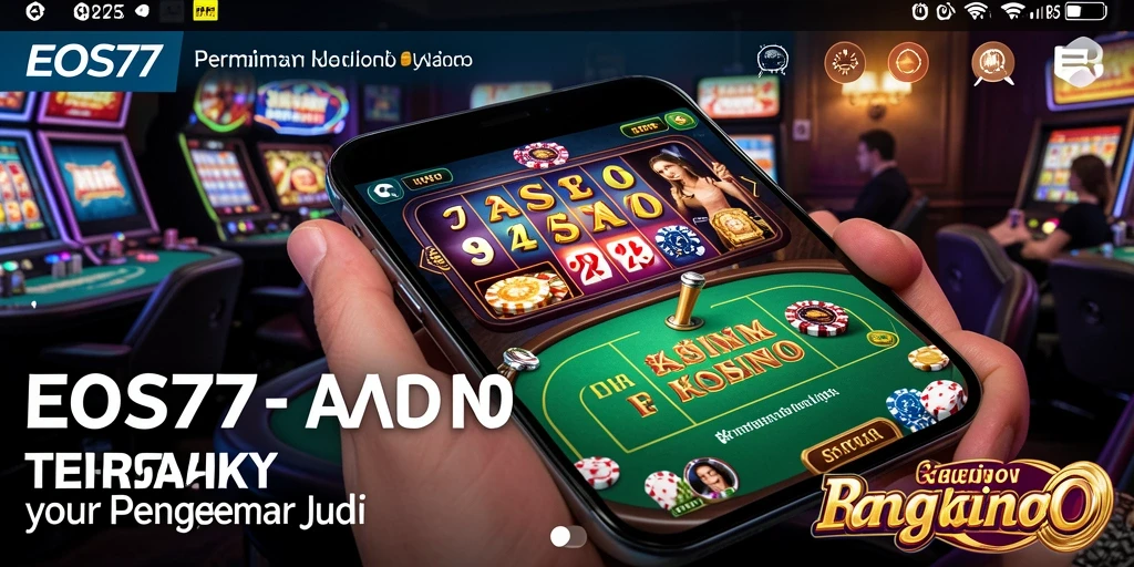 Screenshot gameplay EOS77 menampilkan suasana kasino yang menegangkan dan menarik.