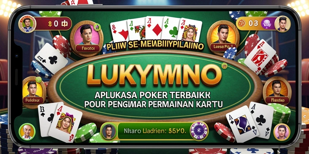 Gameplay menarik LUKYMINO dalam permainan Poker yang mendebarkan.