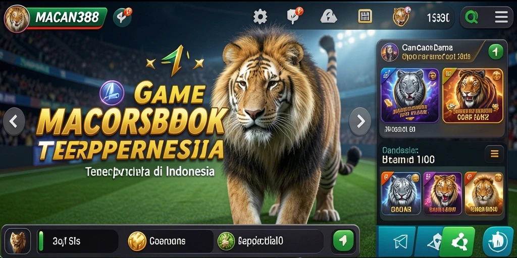 Tampilan gameplay menarik dari aplikasi Sportsbook.