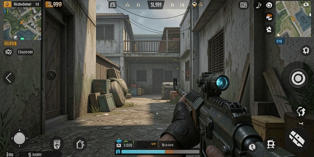 Gameplay seru dengan aksi tembak-menembak mendebarkan di SL999.