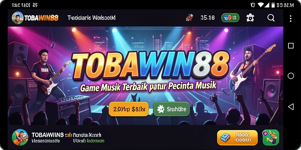 Tampilan gameplay seru dan interaktif di TOBAWIN88.