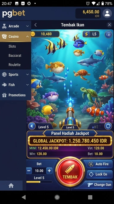 Katalog aplikasi yang luas di pgbet dengan berbagai kategori.